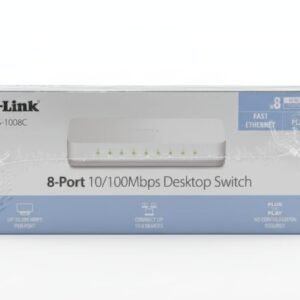 network switch 8 port normal dlink(10/100mbps)