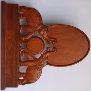 wooden elephant wall brackets