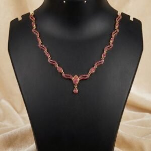 ruby vine classic necklace