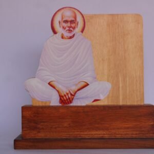 wooden photo plaque featuring a printed image